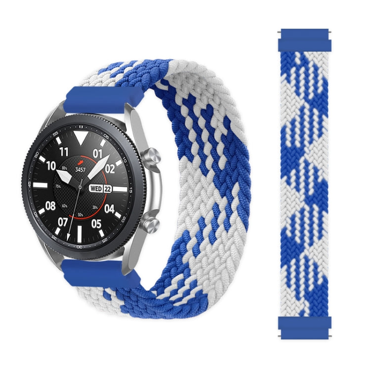 Pour Samsung Galaxy Watch 3 45mm Réglable Nylon Tressé Élasticité Remplacement Bracelet Bracelet, 125mm, 135mm, 145mm, 155mm, 165mm