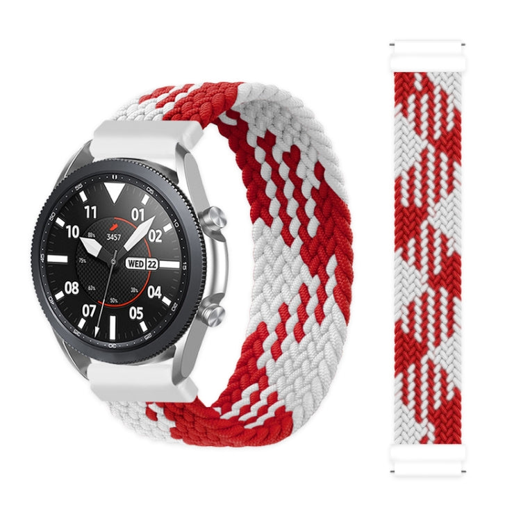 Pour Samsung Galaxy Watch Active / Active2 40mm / Active2 44mm Réglable Nylon Tressé Élasticité Bracelet De Remplacement Bracelet De Montre, 125mm, 135mm, 145mm, 155mm, 165mm
