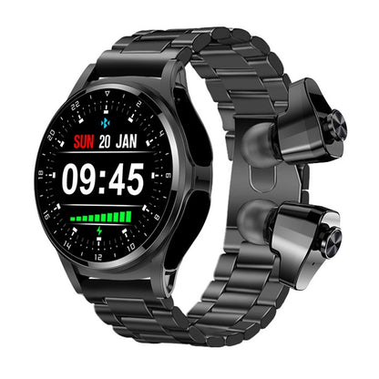 GT69 1,3 pouces IPS écran tactile IP67 étanche Bluetooth écouteur montre intelligente, prise en charge de la surveillance du sommeil/surveillance de la fréquence cardiaque/appel Bluetooth