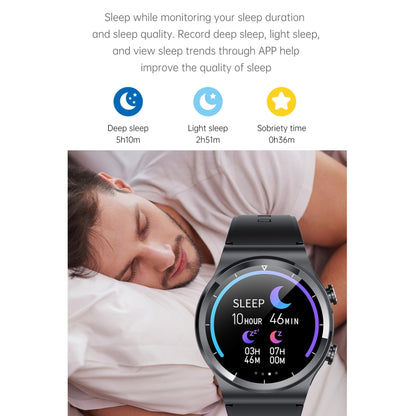 GT69 1,3 pouces IPS écran tactile IP67 étanche Bluetooth écouteur montre intelligente, prise en charge de la surveillance du sommeil/surveillance de la fréquence cardiaque/appel Bluetooth