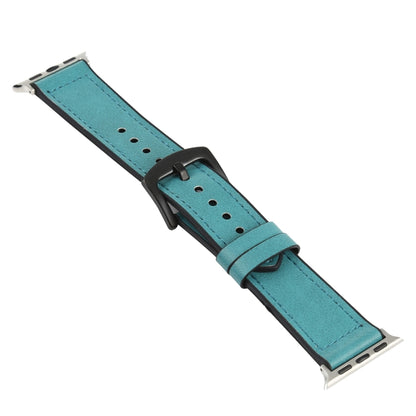 Bracelets de remplacement en cuir Crazy Horse Texture pour Apple Watch Series, 7 45mm / 6 & SE & 5 & 4 44mm / 3 & 2 & 1 42mm, 7 41mm / 6 & SE & 5 & 4 40mm / 3 & 2 & 1 38mm