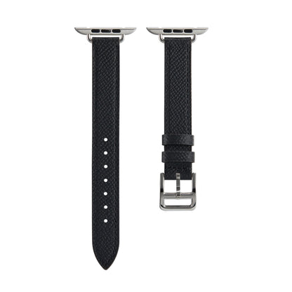 Bracelet de montre en cuir de style B pour la série Apple Watch, 7 45mm / 6 & SE & 5 & 4 44mm / 3 & 2 & 1 42mm, 7 41mm / 6 & SE & 5 & 4 40mm / 3 & 2 & 1 38mm