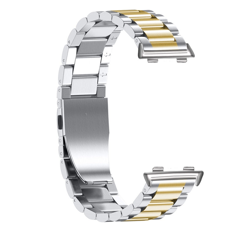 Bracelet de montre en acier à trois perles, For OPPO Watch 41mm, For OPPO Watch 46mm