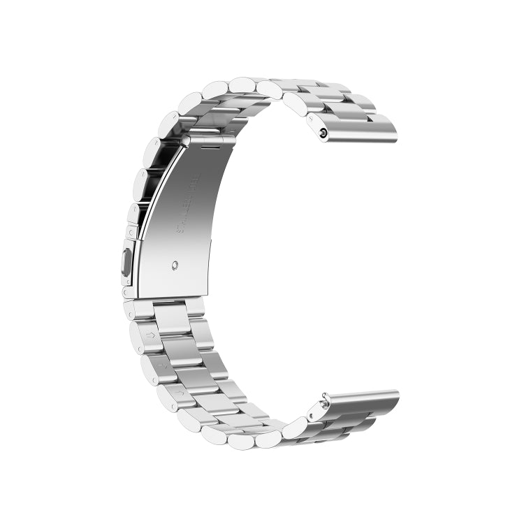Pour Huawei Watch 3 / 3 Pro Bracelet de montre en acier à trois perles de 22 mm