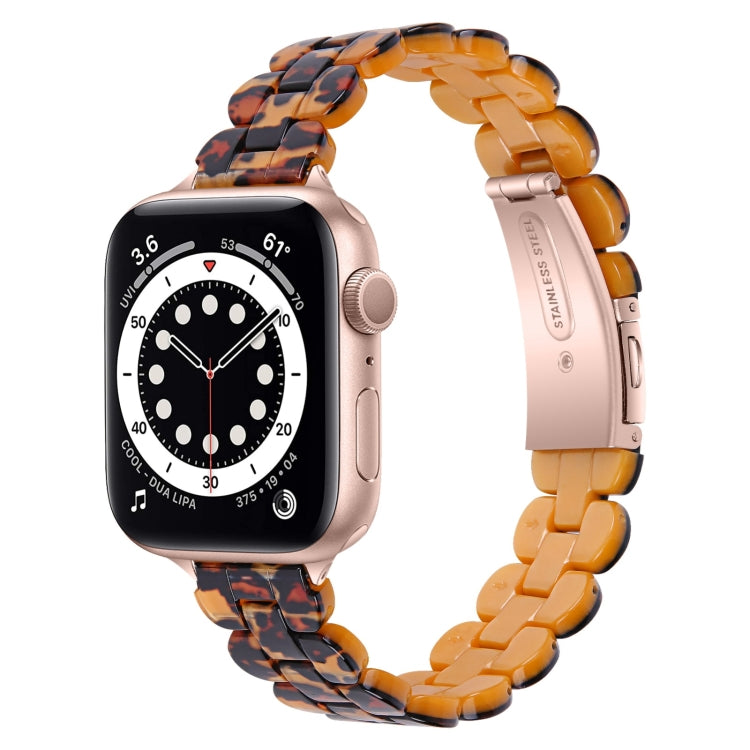 Bracelet de montre ovale en résine de rechange, For Apple Watch Series 7  41mm / & 6 & SE & 5 & 4 40mm, For Apple Watch Series  7  45mm / & 6 & SE & 5 & 4 44mm