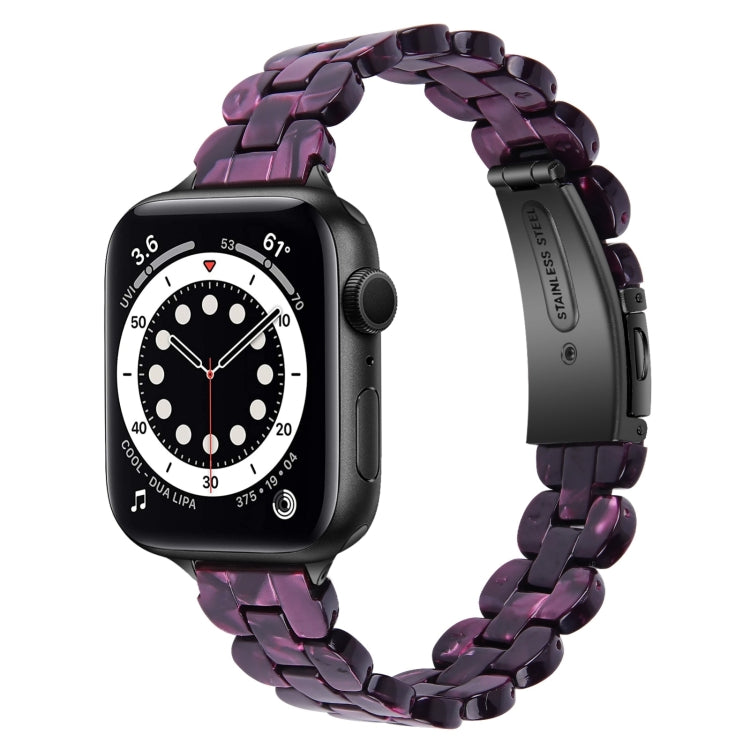 Bracelet de montre ovale en résine de rechange, For Apple Watch Series 7  41mm / & 6 & SE & 5 & 4 40mm, For Apple Watch Series  7  45mm / & 6 & SE & 5 & 4 44mm