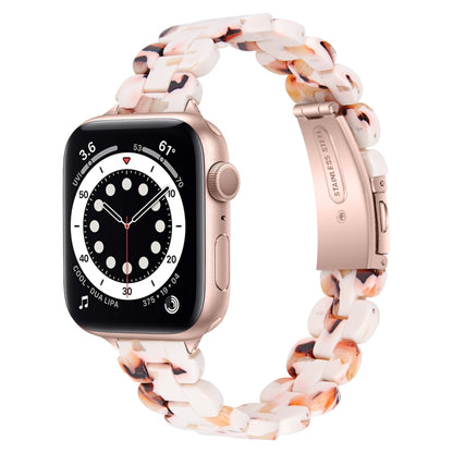 Bracelet de montre ovale en résine de rechange, For Apple Watch Series 7  41mm / & 6 & SE & 5 & 4 40mm, For Apple Watch Series  7  45mm / & 6 & SE & 5 & 4 44mm