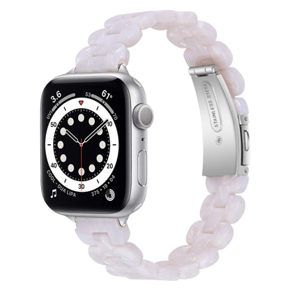 Bracelet de montre ovale en résine de rechange, For Apple Watch Series 7  41mm / & 6 & SE & 5 & 4 40mm, For Apple Watch Series  7  45mm / & 6 & SE & 5 & 4 44mm