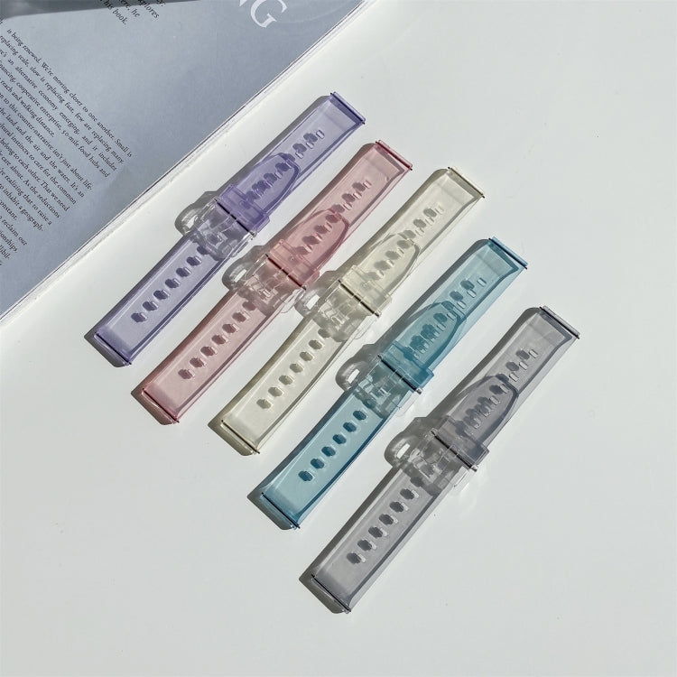Décoloration dans le bracelet de remplacement en TPU léger, For Samsung Galaxy Watch 3 41mm, For Samsung Galaxy Watch 3 45mm