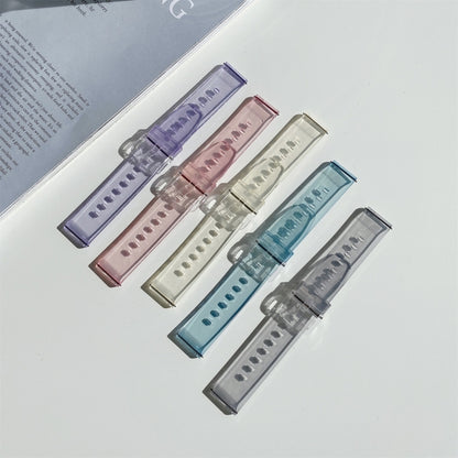 Décoloration dans le bracelet de remplacement en TPU léger, For Samsung Galaxy Watch 3 41mm, For Samsung Galaxy Watch 3 45mm