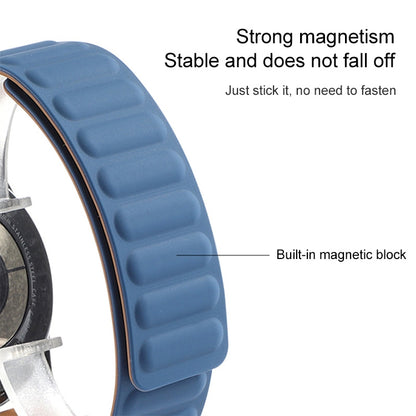 Bracelet de montre en silicone magnétique de remplacement, For Samsung Galaxy Watch 3 41mm, For Samsung Galaxy Watch 3 45mm, For Huawei Watch 3 / 3 Pro
