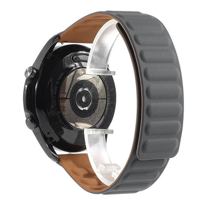 Bracelet de montre en silicone magnétique de remplacement, For Samsung Galaxy Watch 3 41mm, For Samsung Galaxy Watch 3 45mm, For Huawei Watch 3 / 3 Pro