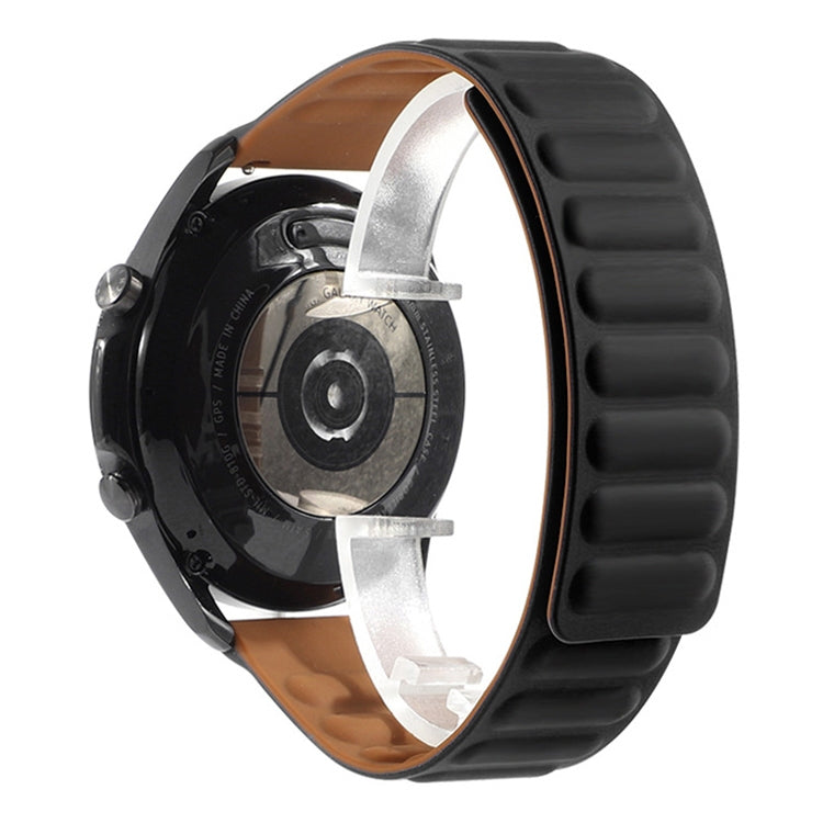 Bracelet de montre en silicone magnétique de remplacement, For Samsung Galaxy Watch 3 41mm, For Samsung Galaxy Watch 3 45mm, For Huawei Watch 3 / 3 Pro