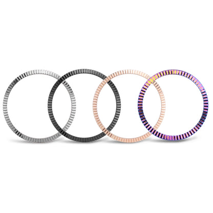 Bague de lunette de texture de vague de montre intelligente, For Samsung Galaxy Watch 3 41mm, For Samsung Galaxy Watch 3 45mm