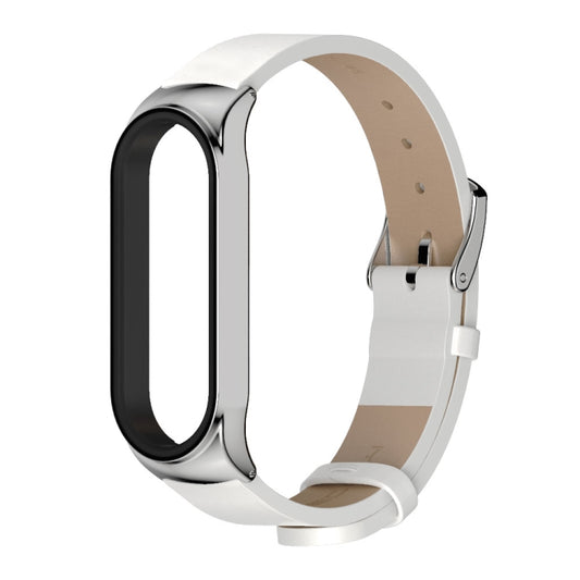 Pour Xiaomi Mi Band 6/5/4/3 CS Bracelet de remplacement en cuir microfibre