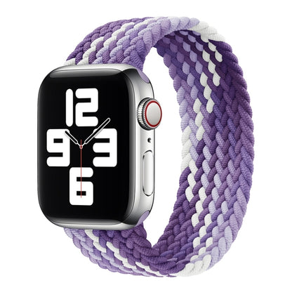 Bracelet de rechange en nylon tissé à boucle unique, taille : XS 135 mm pour Apple Watch Series 6 & SE & 5 & 4 44 mm / 3 & 2 & 1 42 mm, XS 135mm 44mm / 42 mm