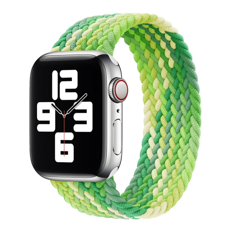 Bracelet de rechange en nylon tissé à boucle unique, taille : XS 135 mm pour Apple Watch Series 6 & SE & 5 & 4 44 mm / 3 & 2 & 1 42 mm, XS 135mm 44mm / 42 mm