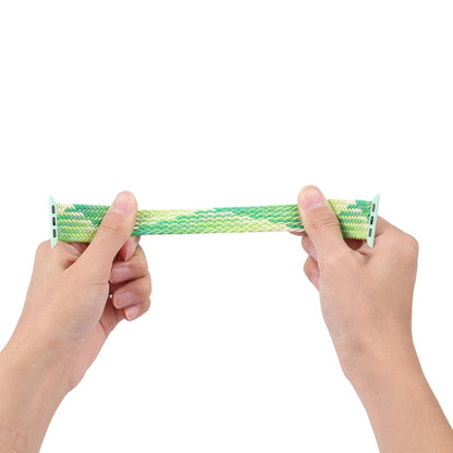 Bracelet de rechange en nylon tissé à boucle unique, taille : XS 135 mm pour Apple Watch Series 6 & SE & 5 & 4 44 mm / 3 & 2 & 1 42 mm, XS 135mm 44mm / 42 mm