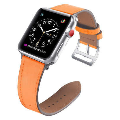 Bracelet de montre en cuir de remplacement à petite taille, For Apple Watch Series 7  41mm / & 6 & SE & 5 & 4 40mm, For Apple Watch Series  7  45mm / & 6 & SE & 5 & 4 44mm
