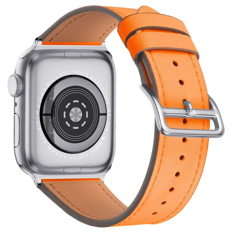 Bracelet de montre en cuir de remplacement à petite taille, For Apple Watch Series 7  41mm / & 6 & SE & 5 & 4 40mm, For Apple Watch Series  7  45mm / & 6 & SE & 5 & 4 44mm
