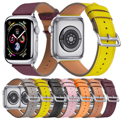 Bracelet de montre en cuir de remplacement à petite taille, For Apple Watch Series 7  41mm / & 6 & SE & 5 & 4 40mm, For Apple Watch Series  7  45mm / & 6 & SE & 5 & 4 44mm