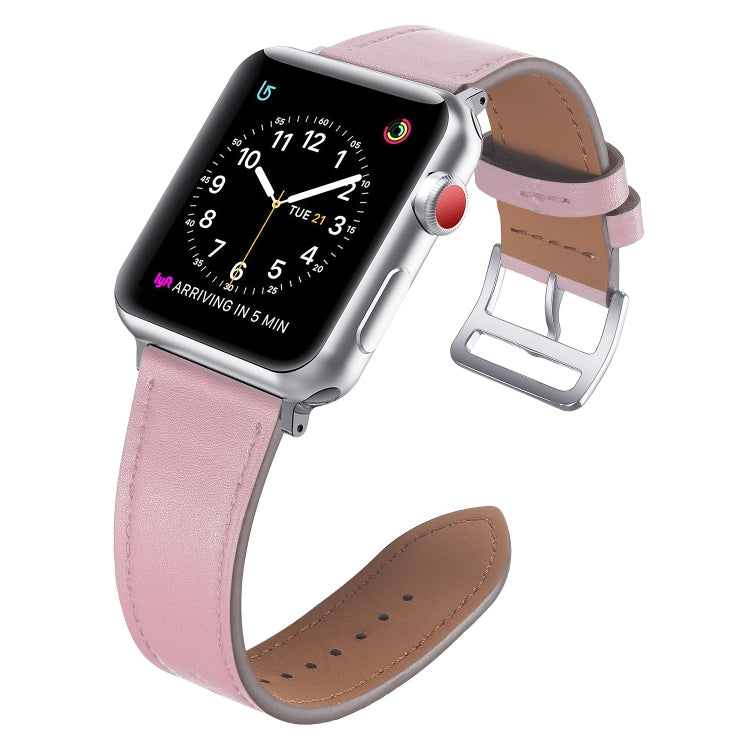 Bracelet de montre en cuir de remplacement à petite taille, For Apple Watch Series 7  41mm / & 6 & SE & 5 & 4 40mm, For Apple Watch Series  7  45mm / & 6 & SE & 5 & 4 44mm