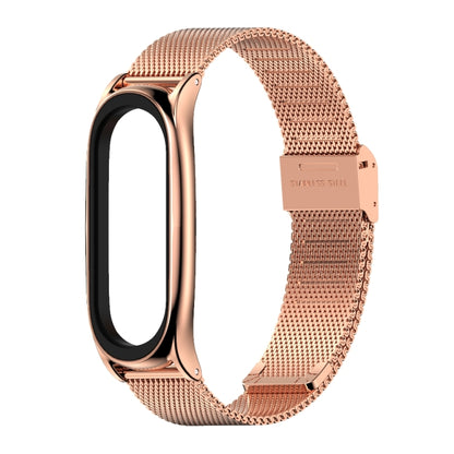 Pour Xiaomi Mi Band 6/5/4/3 Mijobs Milan Buckle Plus Bracelet de remplacement en acier inoxydable
