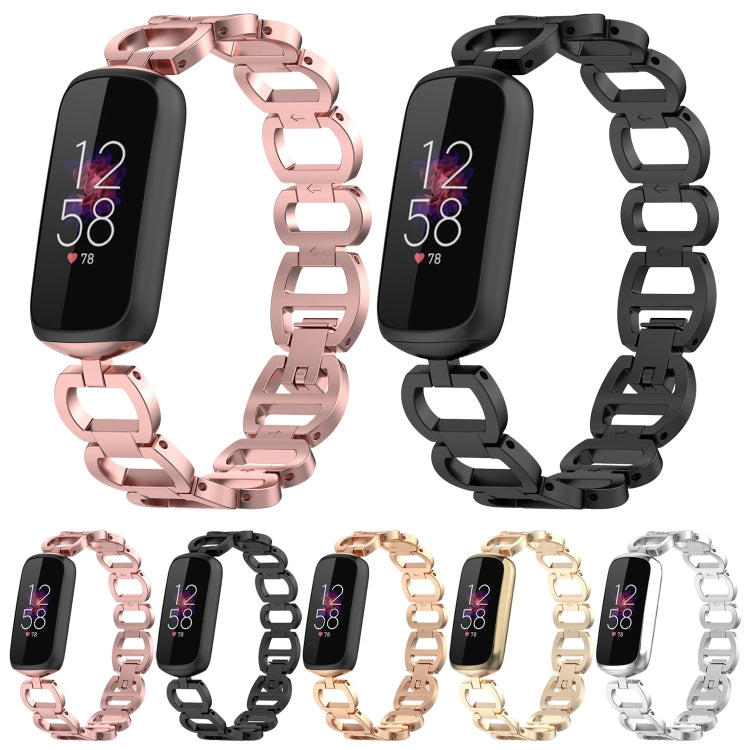Pour Fitbit Luxe Special Edition Bracelet en métal Bracelet de remplacement Bracelet de montre