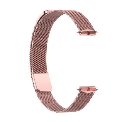 Pour Fitbit Luxe édition spéciale bracelet de remplacement magnétique en métal milanais
