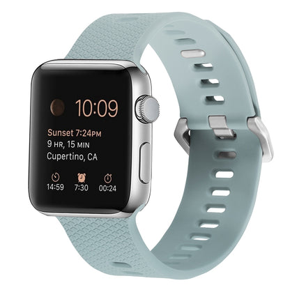 Bracelet de remplacement en silicone pour Apple Watch Series, 7 45mm / 6 & SE & 5 & 4 44mm / 3 & 2 & 1 42mm, 7 41mm / 6 & SE & 5 & 4 40mm / 3 & 2 & 1 38mm