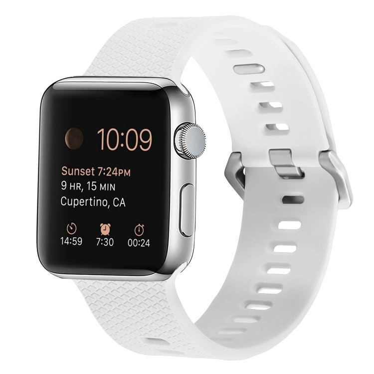 Bracelet de remplacement en silicone pour Apple Watch Series, 7 45mm / 6 & SE & 5 & 4 44mm / 3 & 2 & 1 42mm, 7 41mm / 6 & SE & 5 & 4 40mm / 3 & 2 & 1 38mm