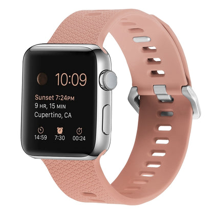 Bracelet de remplacement en silicone pour Apple Watch Series, 7 45mm / 6 & SE & 5 & 4 44mm / 3 & 2 & 1 42mm, 7 41mm / 6 & SE & 5 & 4 40mm / 3 & 2 & 1 38mm