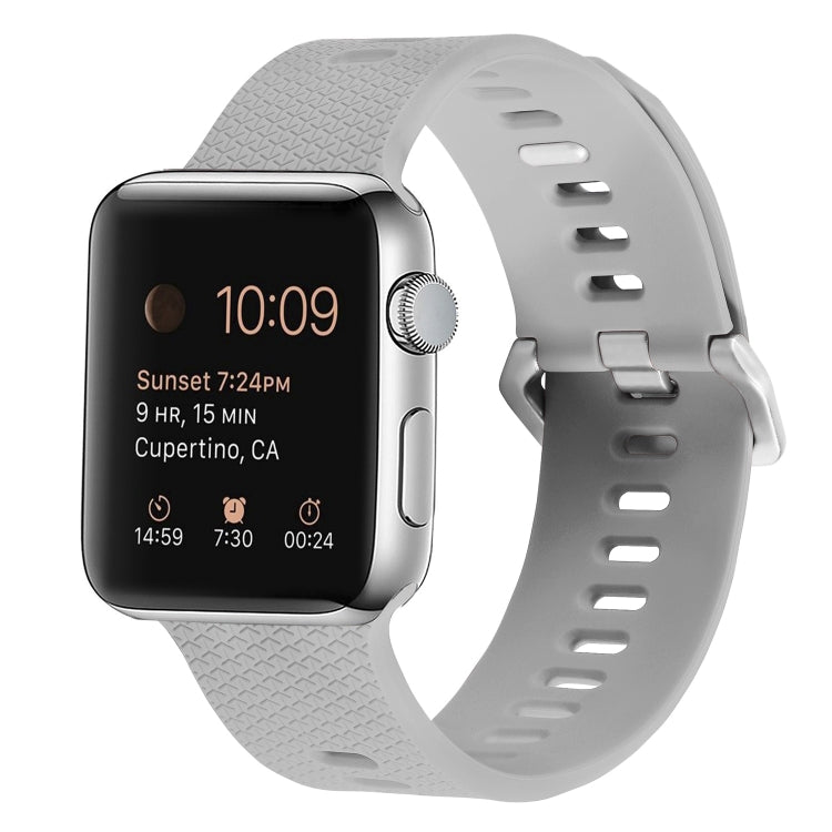 Bracelet de remplacement en silicone pour Apple Watch Series, 7 45mm / 6 & SE & 5 & 4 44mm / 3 & 2 & 1 42mm, 7 41mm / 6 & SE & 5 & 4 40mm / 3 & 2 & 1 38mm