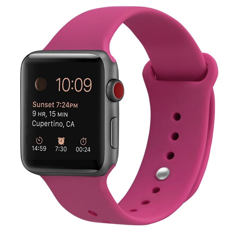 Bracelet de remplacement en silicone pour Apple Watch Series, 7 41mm / 6 & SE & 5 & 4 40mm / 3 & 2 & 1 38mm, 7 45mm / 6 & SE & 5 & 4 44mm / 3 & 2 & 1 42mm