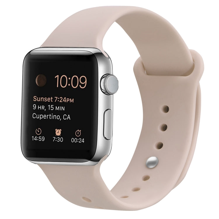 Bracelet de remplacement en silicone pour Apple Watch Series, 7 41mm / 6 & SE & 5 & 4 40mm / 3 & 2 & 1 38mm, 7 45mm / 6 & SE & 5 & 4 44mm / 3 & 2 & 1 42mm