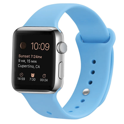Bracelet de remplacement en silicone pour Apple Watch Series, 7 41mm / 6 & SE & 5 & 4 40mm / 3 & 2 & 1 38mm, 7 45mm / 6 & SE & 5 & 4 44mm / 3 & 2 & 1 42mm