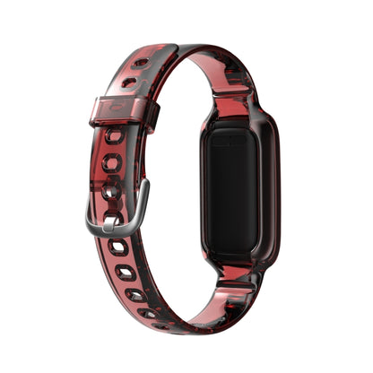 Bracelet de montre en silicone avec bracelet de rechange intégré, For Fitbit Luxe