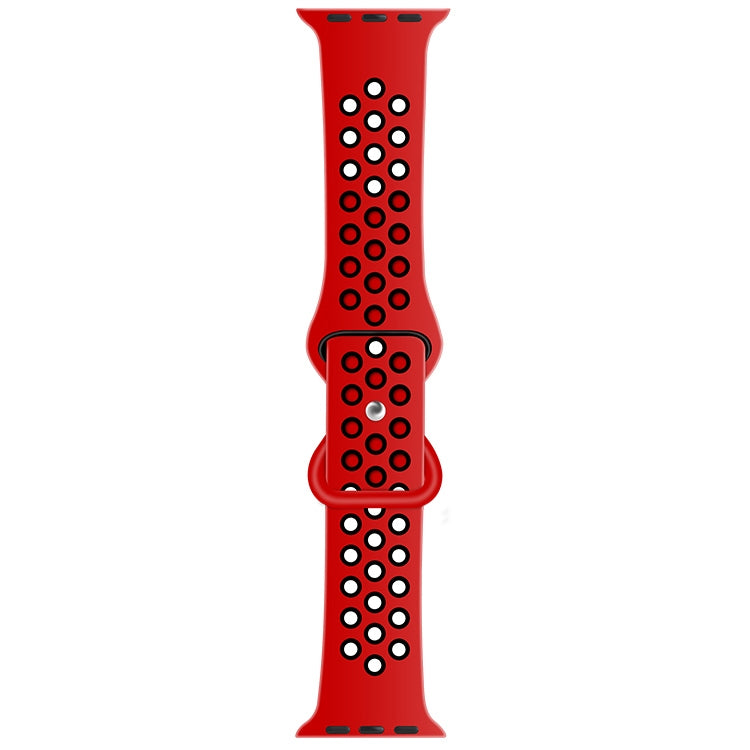 Bracelet de montre de remplacement en silicone liquide bicolore à boucle papillon pour la série Apple Watch, 7 41mm / 6 & SE & 5 & 4 40mm / 3 & 2 & 1 38mm, 7 45mm / 6 & SE & 5 & 4 44mm / 3 & 2 & 1 42mm