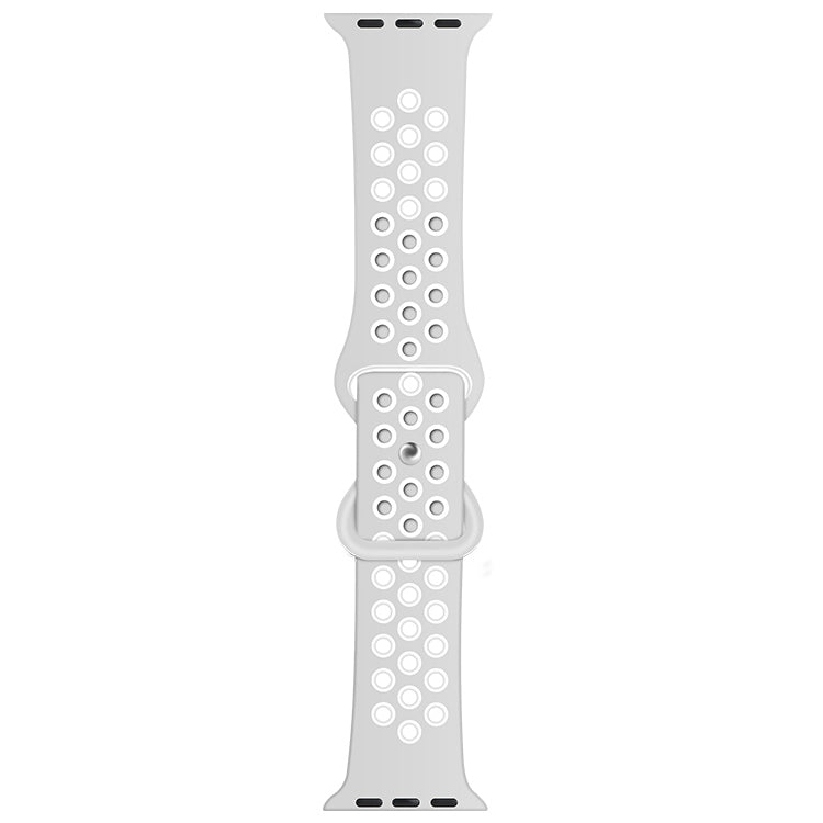 Bracelet de montre de remplacement en silicone liquide bicolore à boucle papillon pour la série Apple Watch, 7 41mm / 6 & SE & 5 & 4 40mm / 3 & 2 & 1 38mm, 7 45mm / 6 & SE & 5 & 4 44mm / 3 & 2 & 1 42mm