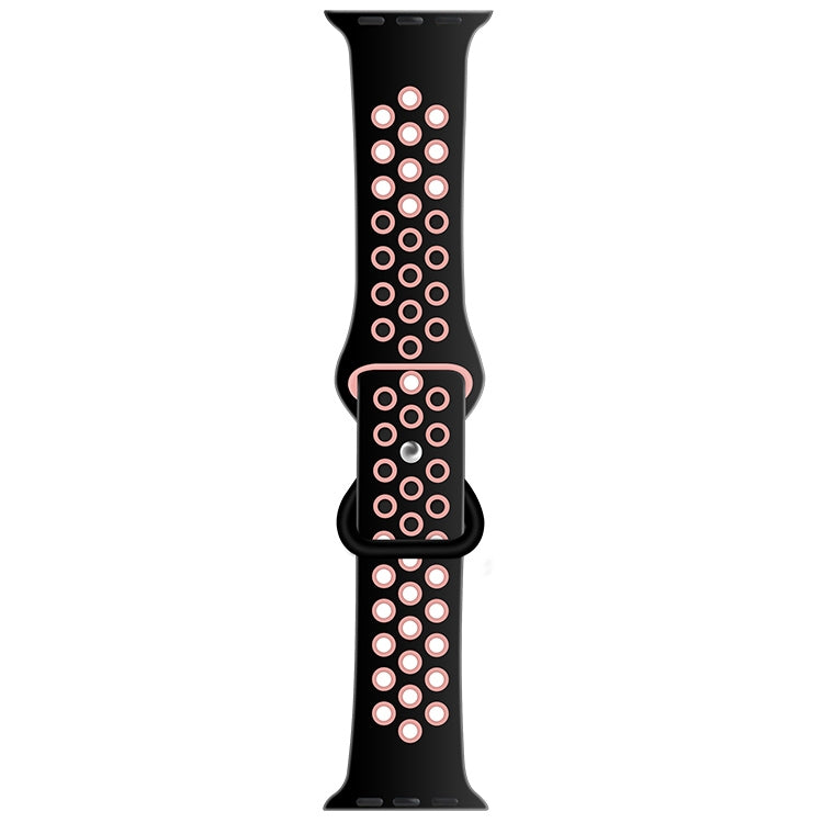 Bracelet de montre de remplacement en silicone liquide bicolore à boucle papillon pour la série Apple Watch, 7 41mm / 6 & SE & 5 & 4 40mm / 3 & 2 & 1 38mm, 7 45mm / 6 & SE & 5 & 4 44mm / 3 & 2 & 1 42mm