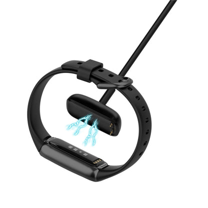 Pour Fitbit Luxe Smart Watch Chargeur magnétique Câble de charge USB avec bouton de réinitialisation, 1m with Reset Button, 50cm with Reset Button