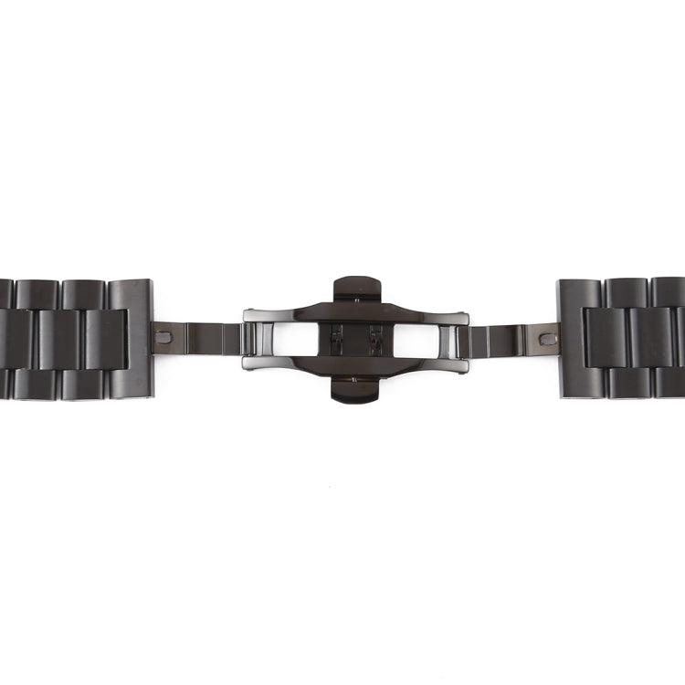 Bracelet de montre en acier inoxydable, For Apple Watch Series 7 41mm / 6 & SE & 5 & 4 40mm / 3 & 2 & 1 38mm, For Apple Watch Series 7 45mm / 6 & SE & 5 & 4 44mm / 3 & 2 & 1 42mm