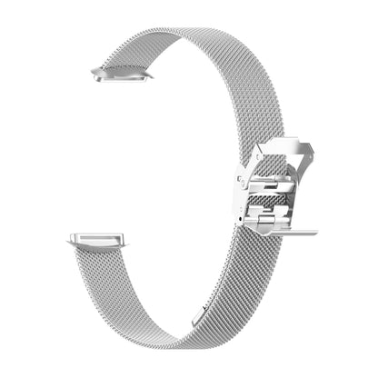 Bracelet de montre en métal à clipser, For Fitbit Luxe