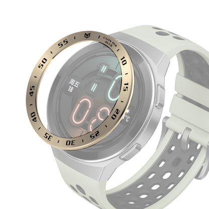 Pour Huawei Watch GT2e Smart Watch Bague Lunette En Acier Inoxydable, A Version Time, E Version Speed