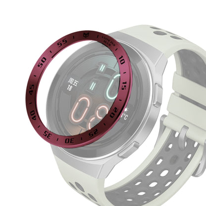 Pour Huawei Watch GT2e Smart Watch Bague Lunette En Acier Inoxydable, A Version Time, E Version Speed