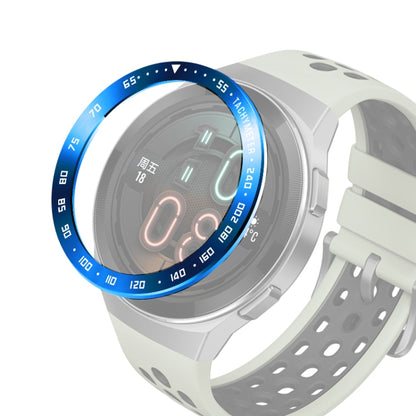 Pour Huawei Watch GT2e Smart Watch Bague Lunette En Acier Inoxydable, A Version Time, E Version Speed