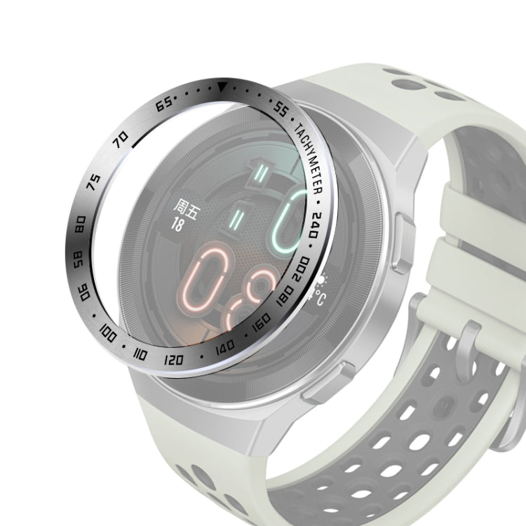 Pour Huawei Watch GT2e Smart Watch Bague Lunette En Acier Inoxydable, A Version Time, E Version Speed
