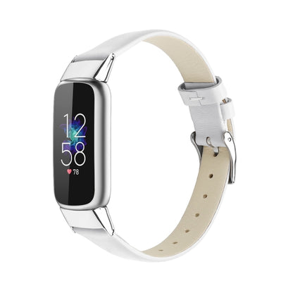 Pour bracelet de montre de remplacement en cuir Fitbit Luxe, S