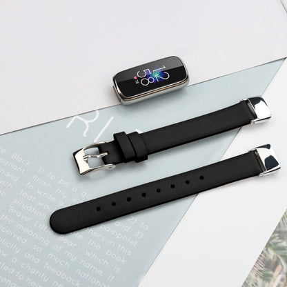 Pour bracelet de montre de remplacement en cuir Fitbit Luxe, S