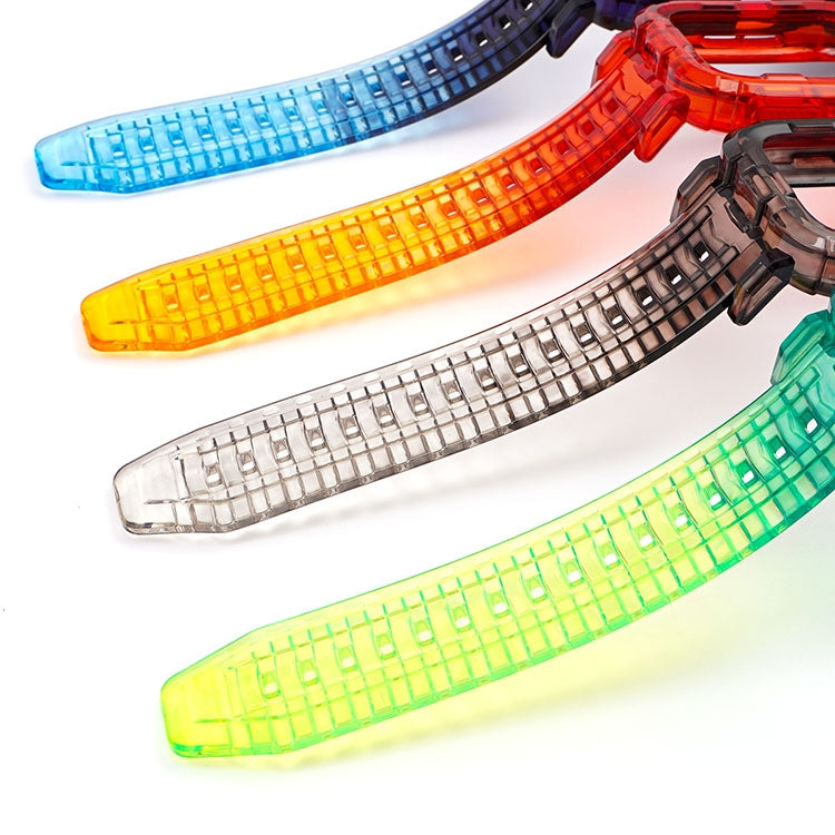 Bracelet intégré en TPU dégradé pour Apple Watch Series 6 & SE & 5 & 4 44mm / 3 & 2 & 1 42mm, For Apple Watch Series 9 / 8 / 7 45mm / 6 / 5 / 4 / Watch SE 44mm / Watch 42mm